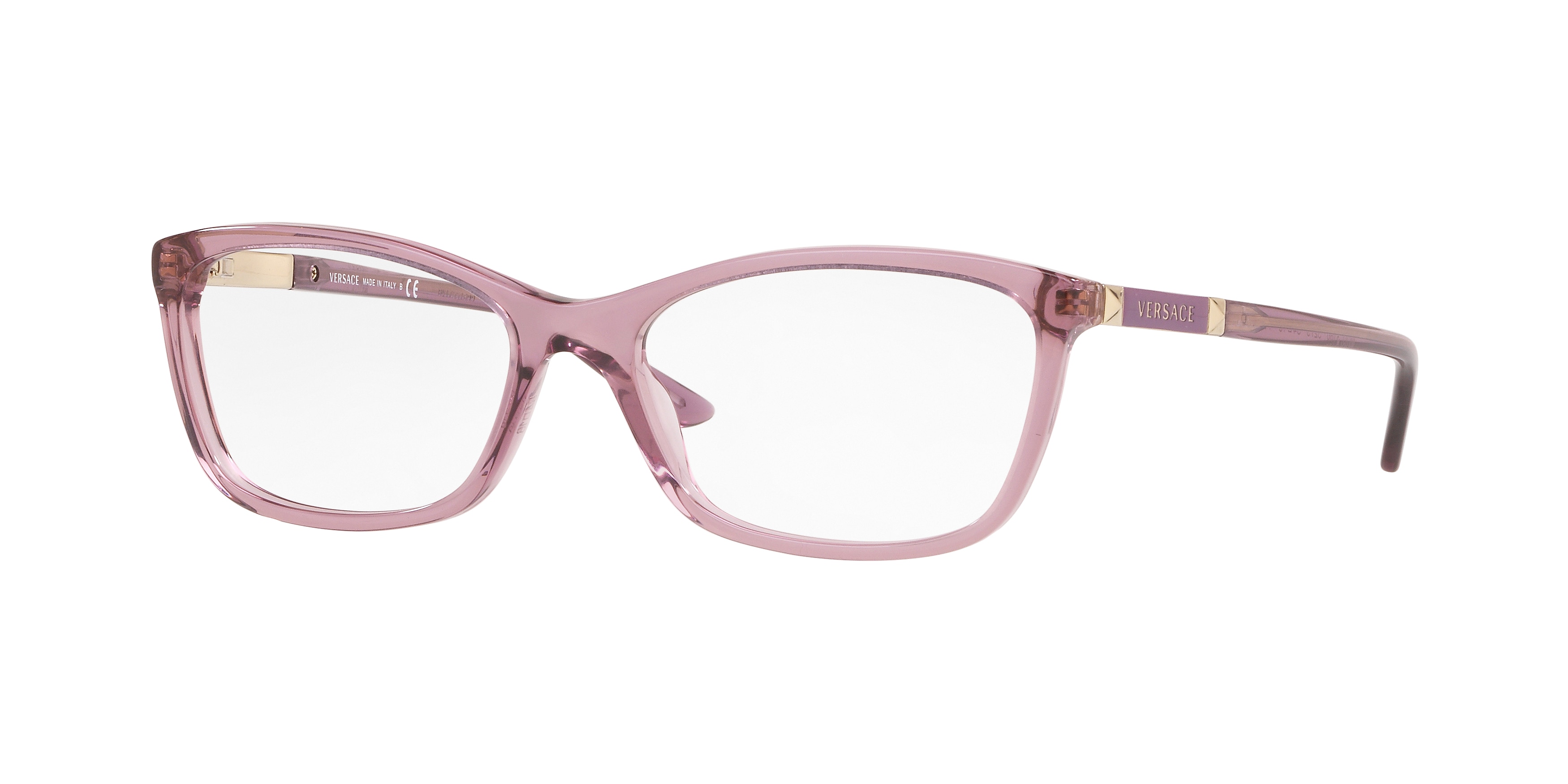Versace VE3186 5279 Women's Eyeglasses Purple Size 54 (Frame Only) - Blue Light Block Available